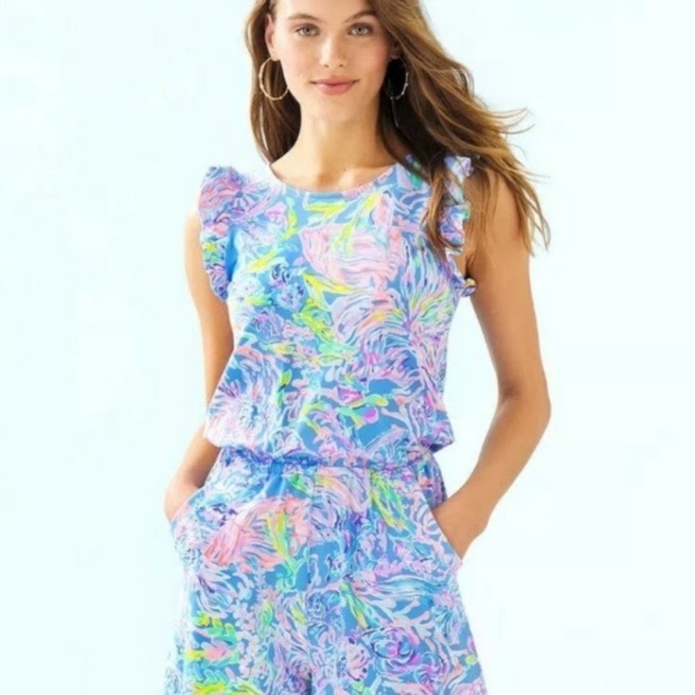 Lilly Pulitzer Patsi Romper All Together Now